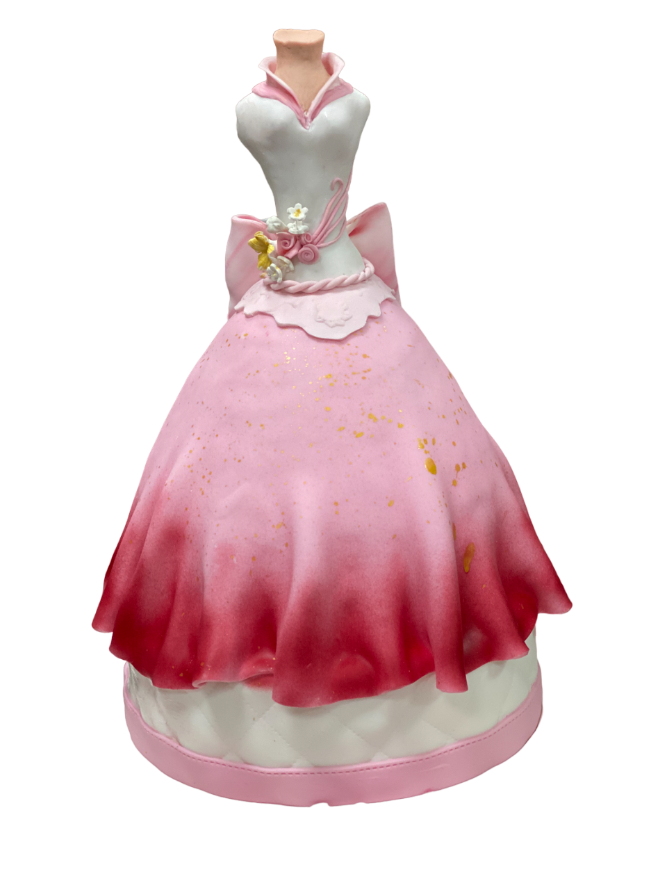 Pink Dress Cake